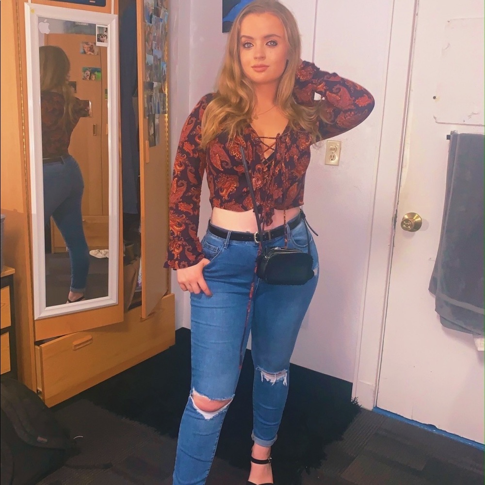 fall blouse